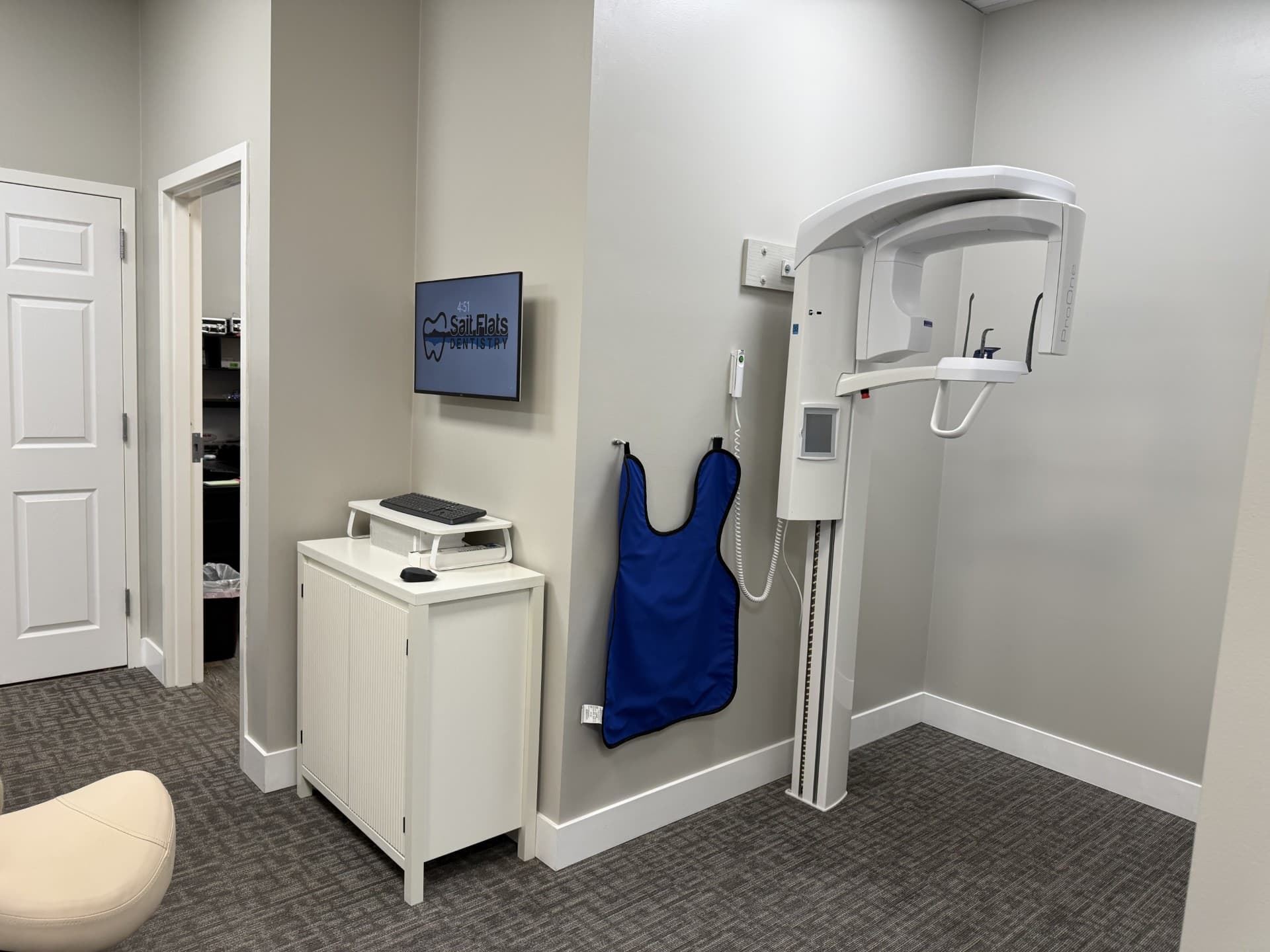 X-ray room at Salt Flats Dentistry South Bangerter